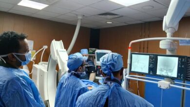 نجاح 4 حالات قسطرة مخية بمستشفى طيبة التخصصي بالأقصر