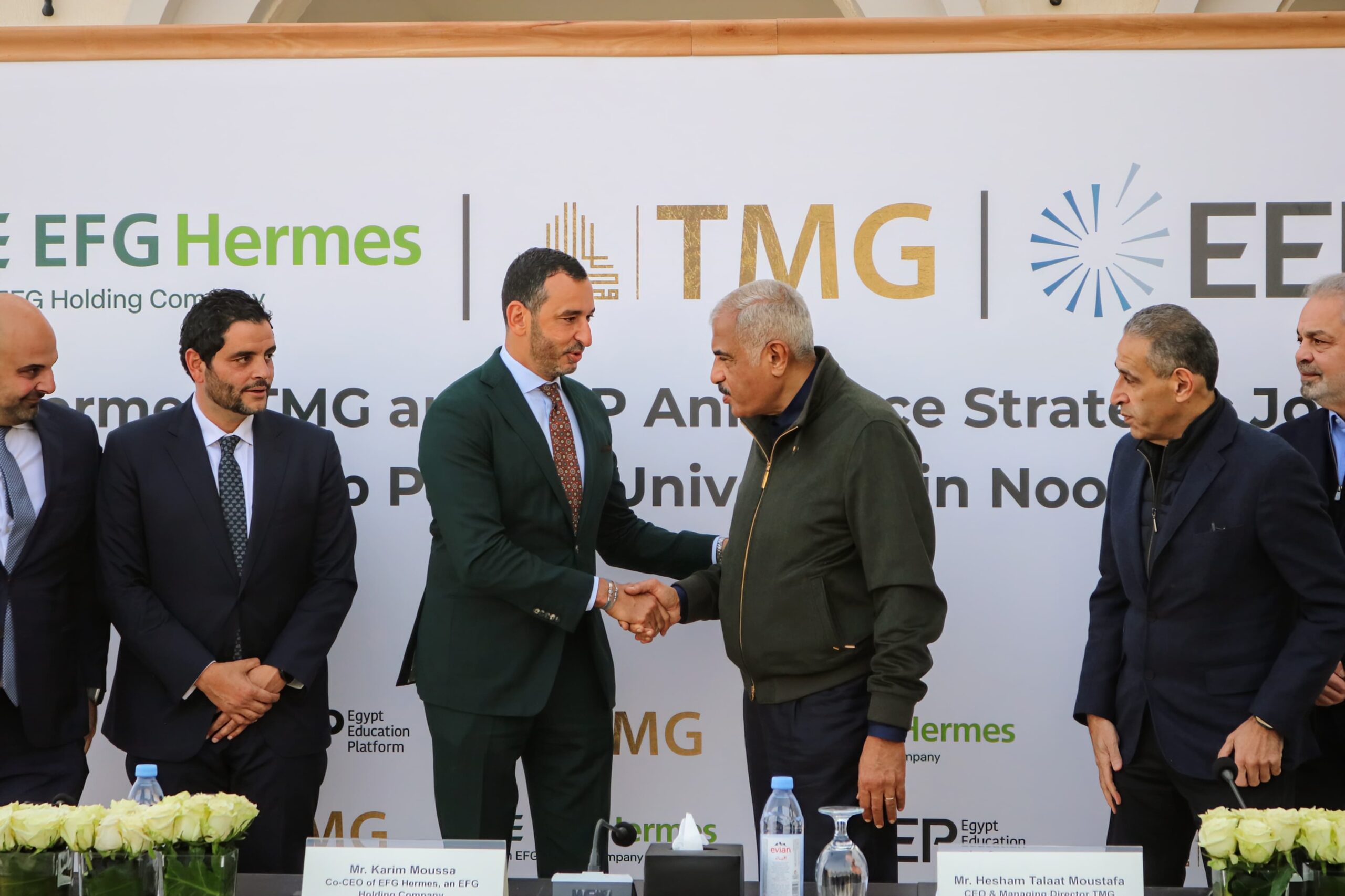مجموعة طلعت مصطفى توقع شراكة استراتيجية مع منصة مصر للتعليم لإنشاء جامعة ومدرستين في مدينة نور