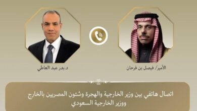 وزير الخارجية يجري اتصالًا هاتفيًا مع نظيره السعودي لبحث التصعيد الإقليمي ودعم التهدئة في السودان