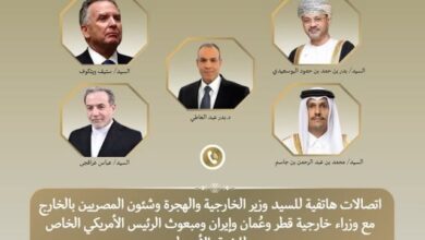 اتصالات مكثفة لـ”وزير الخارجية” لخفض التصعيد واحتواء التوتر المتصاعد في المنطقة