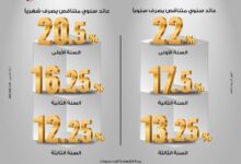 22% سنويًا و20.5% شهريًا.. كل ما تريد معرفته عن شهادة «ابن مصر»