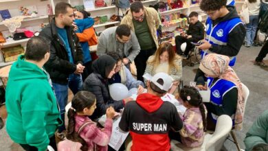 دعم ومشاركة مجتمعية.. رواج كبير بجناح ذوي الإعاقة بمعرض الكتاب