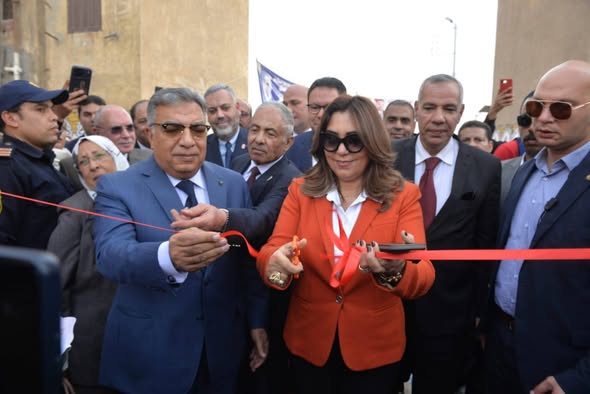 وزيرة التنمية المحلية ومحافظ الدقهلية يفتتحان المجزر الآلي بالسنبلاوين بتكلفة 26 مليون جنيه