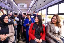  وزيرتا التخطيط والتنمية المحلية تشهدان تجربة أتوبيس كهربائي ضمن مشروع توريد 100 أتوبيس