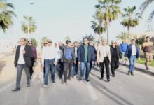 وزير الإسكان يتابع تنفيذ الفيلات والشاليهات بـ”مارينا 8” ورفع كفاءة طرق مارينا 5