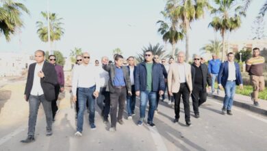 وزير الإسكان يتابع تنفيذ الفيلات والشاليهات بـ”مارينا 8” ورفع كفاءة طرق مارينا 5