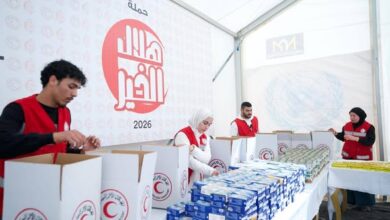 “المطبخ الإنساني الرمضاني” للهلال الأحمر يقدم مليون وجبة للفلسطينيين في غزة