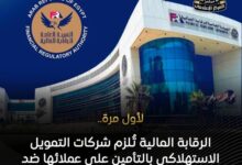 لتعزيز حماية المتعاملين.. الرقابة المالية: التأمين الإلزامي لعملاء التمويل الاستهلاكي