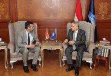 “أسامة ربيع” يناقش خطط الإبحار المستقبلية مع المدير التنفيذي لمنطقة جنوب أوروبا للخط الملاحي Hapag_Lloyd