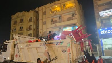 حملة مكبرة لإعادة الانضباط ورفع الإشغالات بمدينة 6 أكتوبر