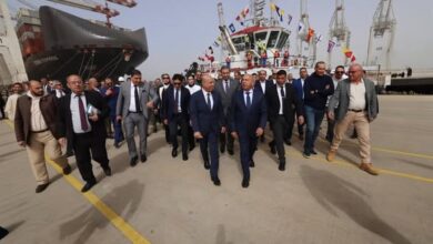 وزير النقل يشهد انطلاق التشغيل التجريبي التجاري لمحطة الحاويات “تحيا مصر” بميناء دمياط