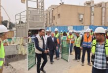 هبوط أرضي بمصر القديمة بسبب كسر ماسورة مياه