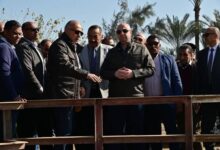 وزير الري يتفقد مشروعات «حياة كريمة» ببني سويف