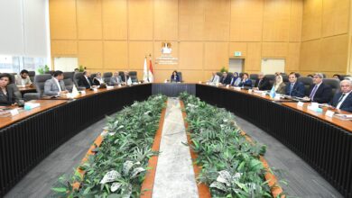 وزيرة الإسكان تعقد اجتماعاً لمتابعة الموقف التنفيذي لمشروع حدائق تلال الفسطاط