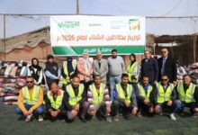 البنك الأهلي المصري وجمعيته الخيرية يوزعون 1000 بطانية على الأسر الأكثر احتياجًا بالفيوم “صور”