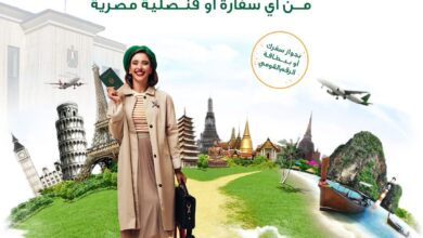 من أي سفارة مصرية بالخارج.. البنك الأهلي المصري يتيح فتح حسابات بالدولار والجنيه