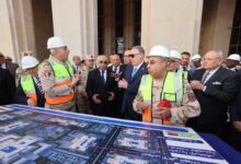 وزير العدل ورؤساء الهيئات القضائية يتفقدون مشروع مدينة العدالة بالعاصمة الجديدة