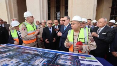 تفاصيل جولة وزير العدل ورؤساء الهيئات القضائية داخل مدينة العدالة بالعاصمة الجديدة