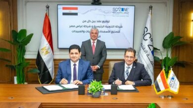 باستثمارات 2 مليون دولار.. توقيع مشروع “غراس مصر” لتصنيع الأسمدة والمخصبات والمبيدات الزراعية