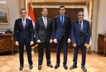 وزير الشباب يستقبل قيادات «المتحدة الرياضية» و«استادات» لبحث التعاون المشترك