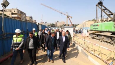 كامل الوزير يتفقد محطة الملك الصالح لمتابعة الإجراءات الاحترازية بالخط الرابع للمترو