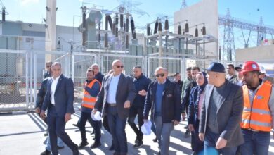 وزير الكهرباء يفتتح محطة محولات برج العرب الترفيهية لتعزيز استقرار الشبكة في المنطقة الشمالية الغربية وزير الكهرباء يفتتح محطة محولات برج العرب الترفيهية لتعزيز استقرار الشبكة في المنطقة الشمالية الغربية
