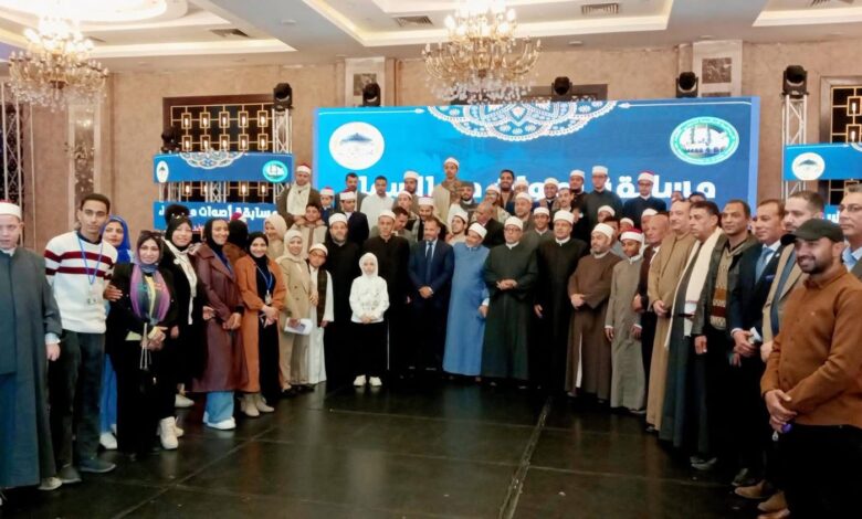 النائب محمد فاروق يرعى حفل ختام مسابقة “أصوات من السماء” بمشاركة 10 آلاف شاب ببني سويف