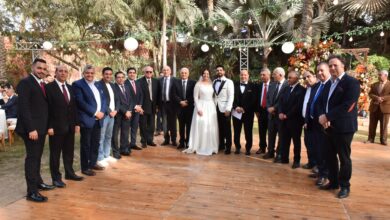 بالصور.. الإعلامي محمد ناقد يحتفل بزفاف كريمته ميار بحضور وزراء وشخصيات عامة