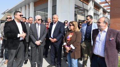وزير الإسكان ومستشار رئيس الجمهورية يتابعان تطورات مشروع “حدائق تلال الفسطاط”
