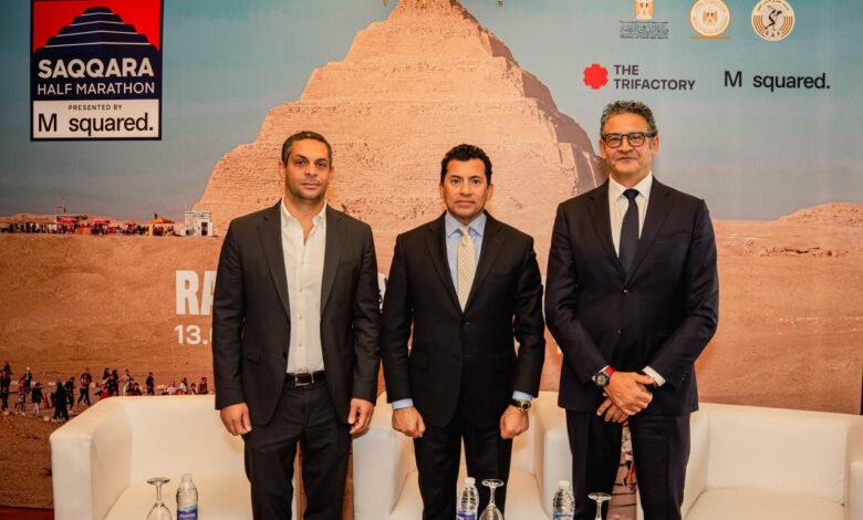 شركة M squared و”The TriFactory” ينظمان سباق “نصف ماراثون سقارة” للعام الثالث على التوالي