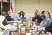 متابعة المبيعات وخطط التسويق.. راندة المنشاوي تجتمع مع مسئولى شركة توريك