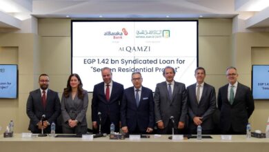 بنك البركة يشارك بحصة 500 مليون جنيه في تحالف مصرفي لتمويل مشروع SEAZEN بالساحل الشمالي