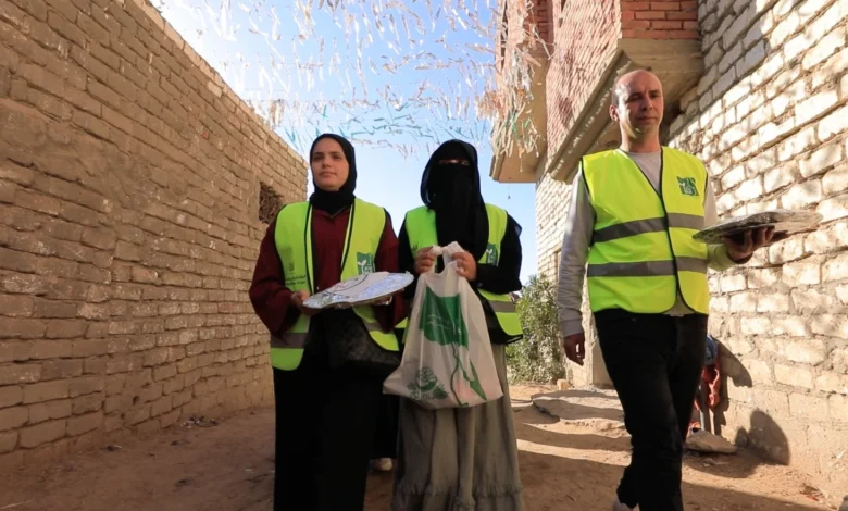 البنك الزراعي المصري يشارك مؤسسة مصر الخير في حملة إفطار صائم البنك الزراعي المصري يشارك مؤسسة مصر الخير في حملة إفطار صائم