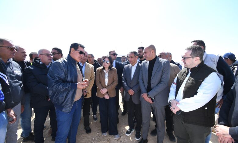 وزيرة الإسكان تزف بشري سارة لحاجزي منطقة الرابية بالشروق