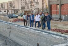 رئيس جهاز العبور الجديدة يجري جولة ميدانية لمتابعة مشروعات المياه والكهرباء والطرق