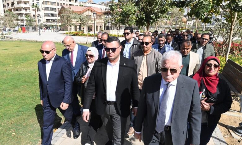 وزير الإسكان ومحافظ القاهرة ومستشار رئيس الجمهورية يتفقدون مشروعات تطوير القاهرة الخديوية