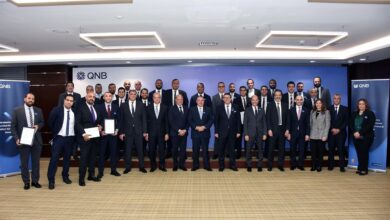 بنك QNB مصر يحتفل بتخريج دفعة جديدة من المختصين في تمويل المشروعات الصغيرة والمتوسطة «صور»