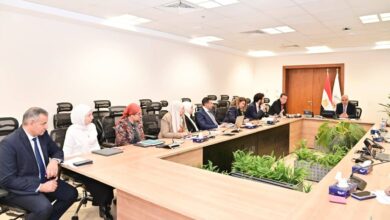 وزير الري يجتمع مع مسؤولي بنك التنمية والإعمار الأوروبي لتعزيز التعاون في قطاع المياه