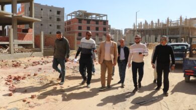 رئيس مدينة 6 أكتوبر يجري جولة ميدانية لتفقد منطقتي «جنة» و«بيت الوطن»