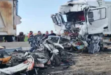 ارتفاع ضحايا حادث بورسعيد إلى 18 شخصًا