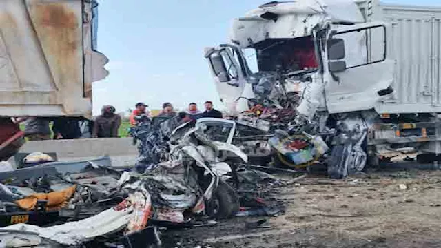 ارتفاع ضحايا حادث بورسعيد إلى 18 شخصًا