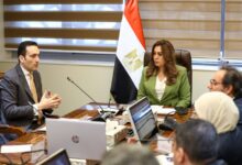 وزيرة التنمية المحلية تبحث مع «سكاتك» النرويجية مشروعات الطاقة المتجددة بالمحافظات