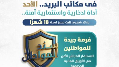 بدء طرح “سند المواطن” عبر مكاتب البريد بعائد 17.75%