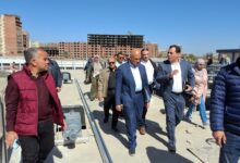 نائب وزيرة الإسكان يتفقد مشروعات مياه الشرب والصرف الصحي بالفيوم