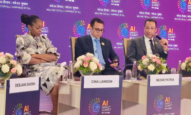 وزير الاتصالات يستعرض تجربة مصر في الذكاء الاصطناعي خلال قمة AI Impact Summit 2026 وزير الاتصالات يستعرض تجربة مصر في الذكاء الاصطناعي خلال قمة AI Impact Summit 2026