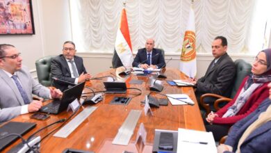 وزير العمل يستعرض مع وفد شركة «3S» مستجدات مشروع ميكنة خدمات الوزارة