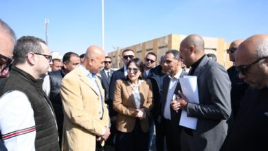وزيرة الإسكان تتفقد محطة المياه الرئيسية وتتابع تطوير الطرق بالشروق وزيرة الإسكان تتفقد محطة المياه الرئيسية وتتابع تطوير الطرق بالشروق