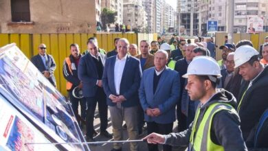 وزير النقل يتابع الموقف التنفيذي لمشروع إعادة تأهيل وتطوير ترام الرمل