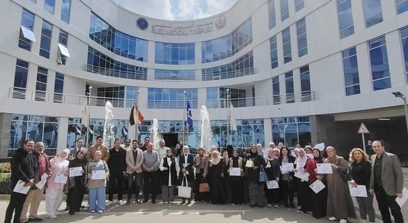 الرعاية الصحية تُطلق مبادرة «رهن إشارتك» لتعليم لغة الإشارة بمحافظة السويس الرعاية الصحية تُطلق مبادرة «رهن إشارتك» لتعليم لغة الإشارة بمحافظة السويس