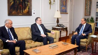 وزير الخارجية يبحث تطوير الأداء المؤسسي مع رئيس التنظيم والإدارة